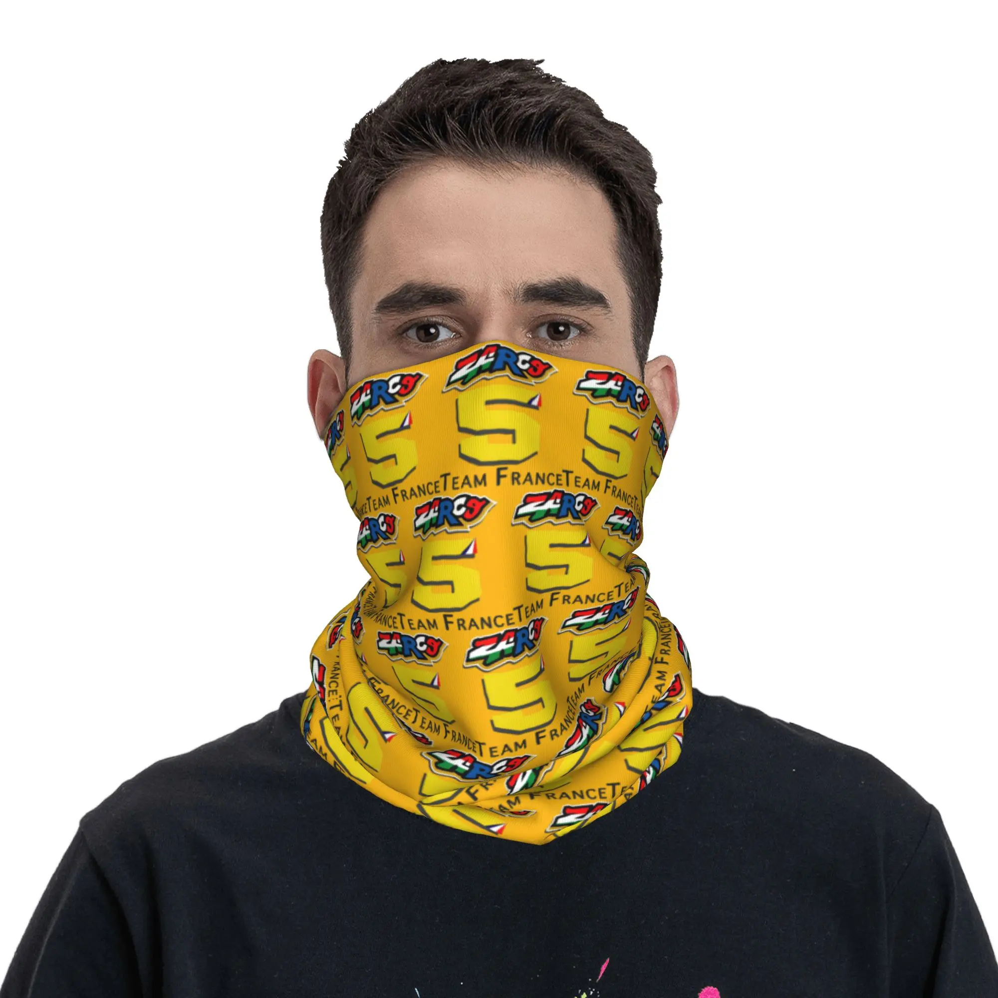 

Custom J-Johann-Moto5 Bandana Winter Neck Warmer Men Windproof Wrap Face Scarf for Ski Motorcyle Rider Gaiter Headband
