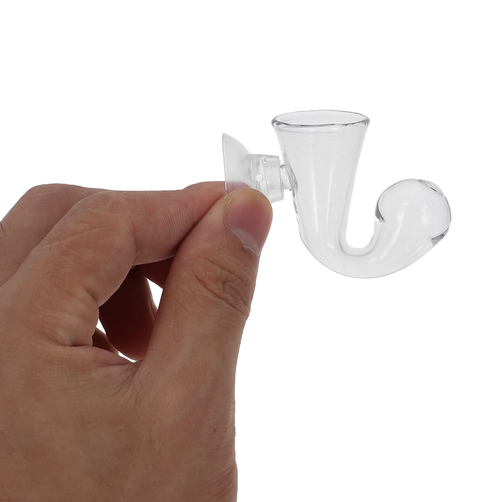 Monitor CO2 ze szkła borokrzemowego do akwarium, wykrywanie dwutlenku węgla w czasie rzeczywistym, szkło do pomiaru stężenia CO2 w akwarium.