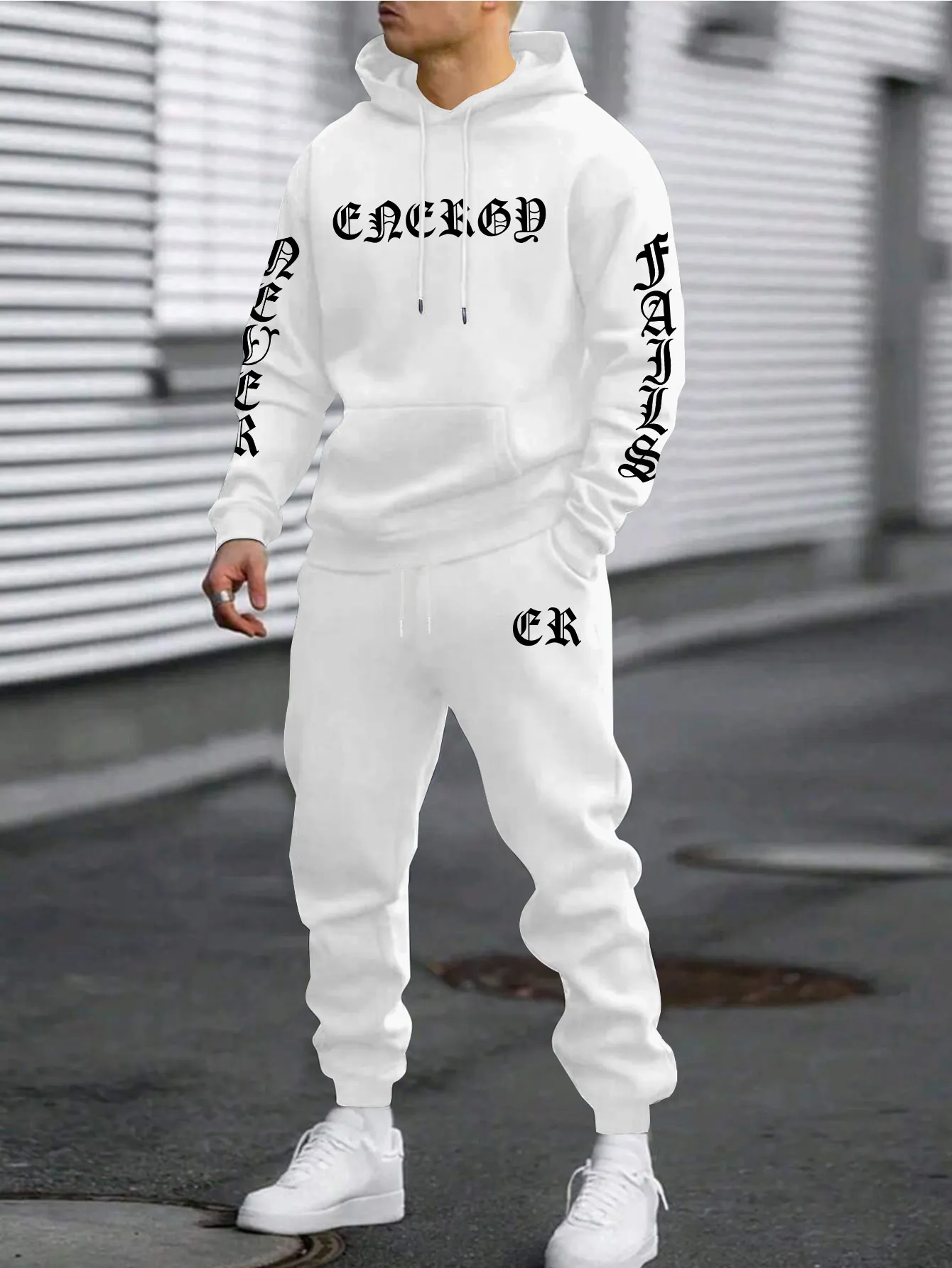 Conjuntos de Roupas Esportivas Masculinas, Moda, Agasalhos Femininos, Hoodies + Calças, Conjuntos de Duas Peças, Roupas Casuais para Corrida, Sweatshirts e Calças de Moletom, Roupas Masculinas