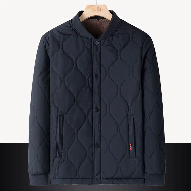 

Men's Fce Lined Retro Stand Collar Jaet eepskin Velvet Inner Loose Warmth Outerwear Faionable Urban Sle Spring Aut...