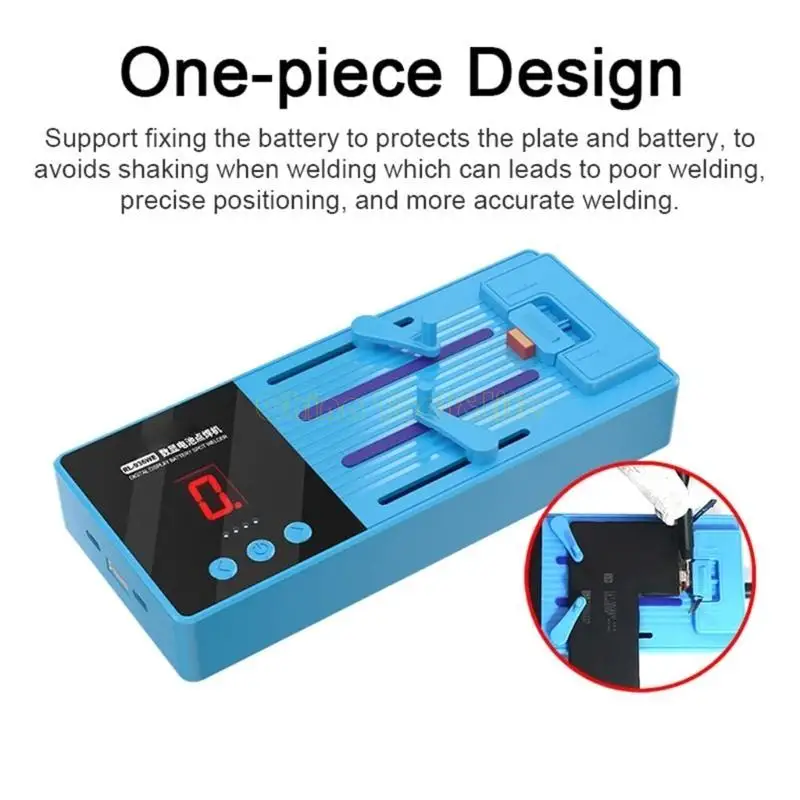 57qf Handheld -Schweißgerät mit präziser Steuerung und USB -Eingangseingangsreparaturschweißer für DIY -Enthusiasten