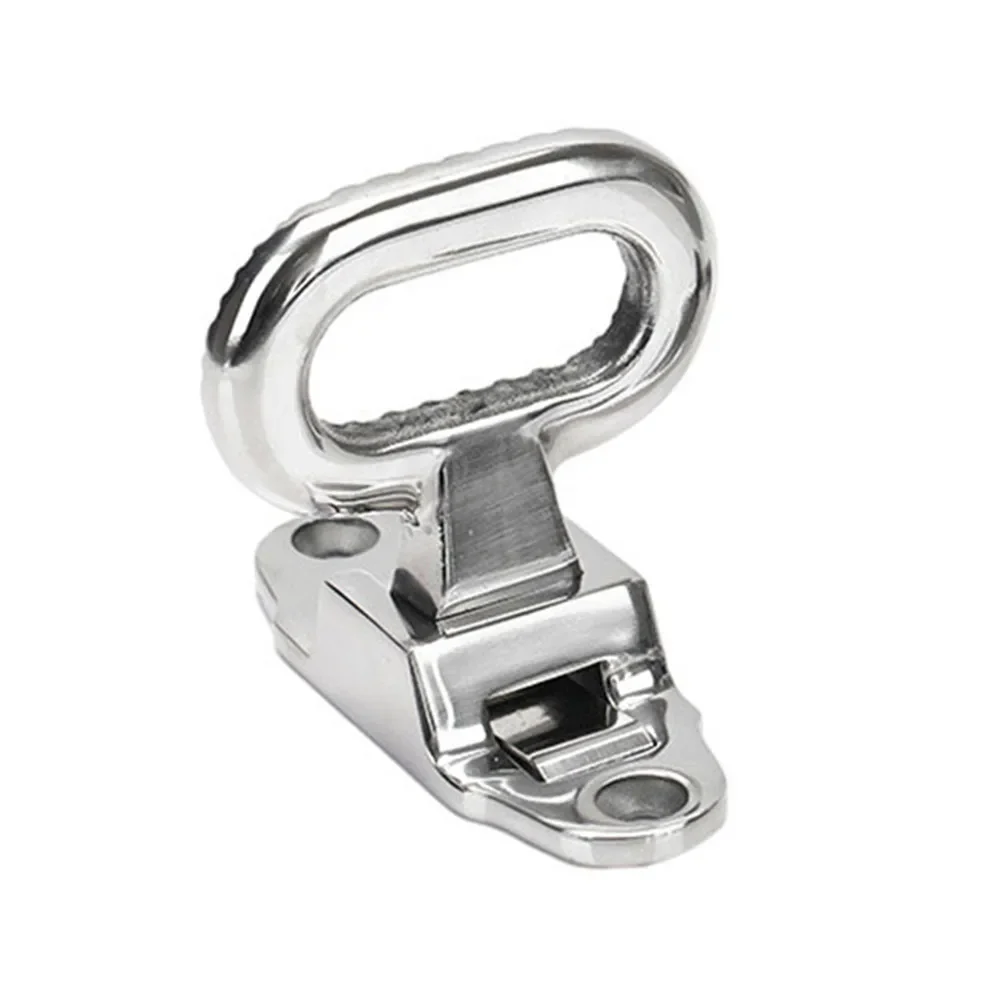 Small/Large Marine Folding Mast Step Stainless Steel Mirror Polished Antislip Fit For Boat RV Truck Yacht