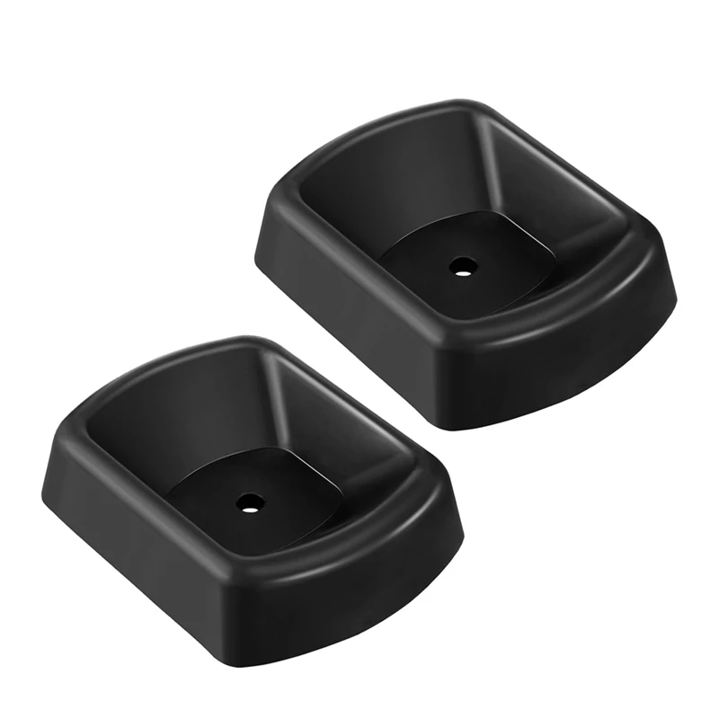 

ABYN-Jack Wheel Chock Rubber Caster Trailer Dock 6 Inch Stabilizer Single Wheel Stopper Transport For Travel Trailer Cargo