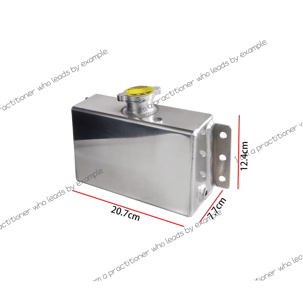 

Car for 240 SX WRX auxiliary water tank 1.6L coolant expansion overflow filling tank TK49 black/silver