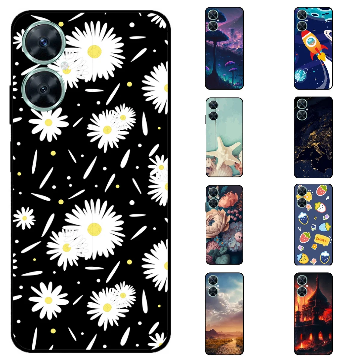 For Huawei Nova 11i Case Nova11i 11 i Black Wolf Soft TPU Silicone Back Cover For Huawei Nova 11i MAO-LX9 Phone Case Funda Coque