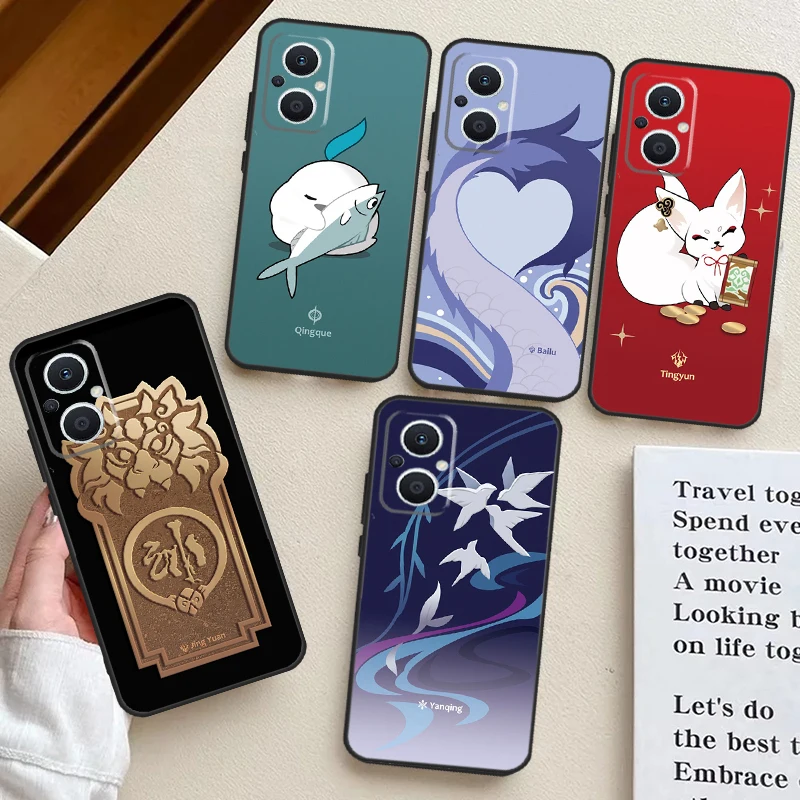 Honkai Star Rail Arlan Funda For OPPO Reno 4Z 5Z 2Z 8T 4 5 6 7 8 Lite 10 Pro OPPO Find X3 X6 Pro X2 X5 Lite Case