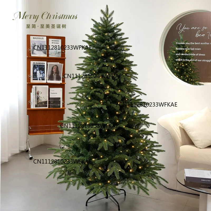 Christmas tree new ins wind, large luminous simulated Christmas decorations