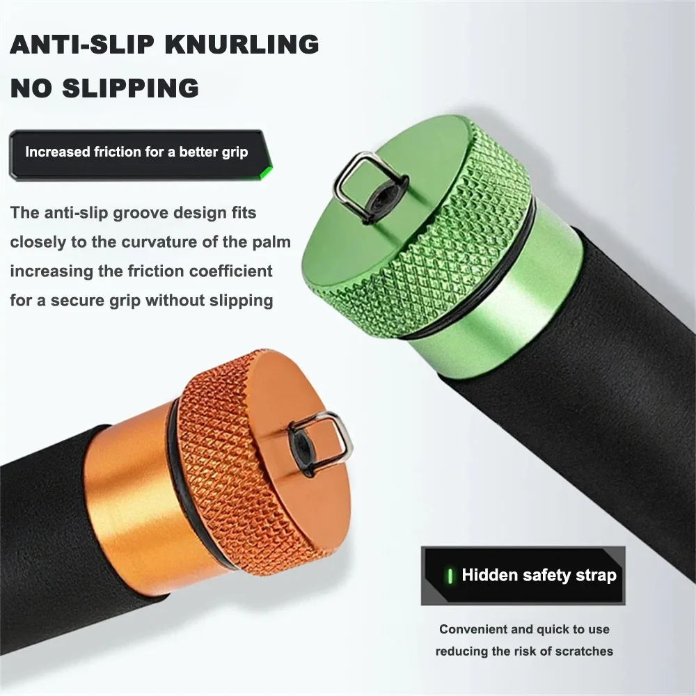 أداة ربط خط الصيد من الألومنيوم شديدة التحمل، أداة ربط خطاف الصيد المقاومة للصدأ مع حلقة معدنية للأنجلين في الهواء الطلق