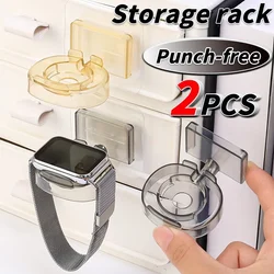 2/1PCS for Apple Watch Charging Stand Punch Free Wall Storage Racks for IWatch Universal Display Bracket Anti Lost Charger Base