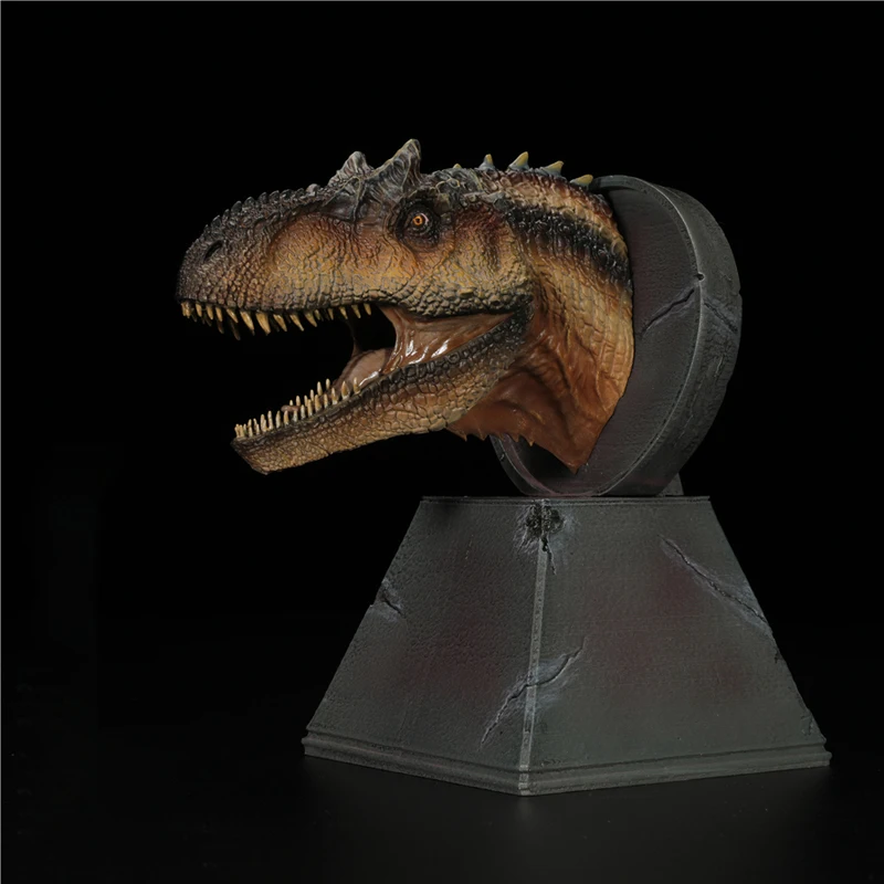 Dinosaur Tyrannosaurus Rex Statue with Strong Magnetic Creative Ornament Dinosaur Theme Toy Collectibles Gift for Friends