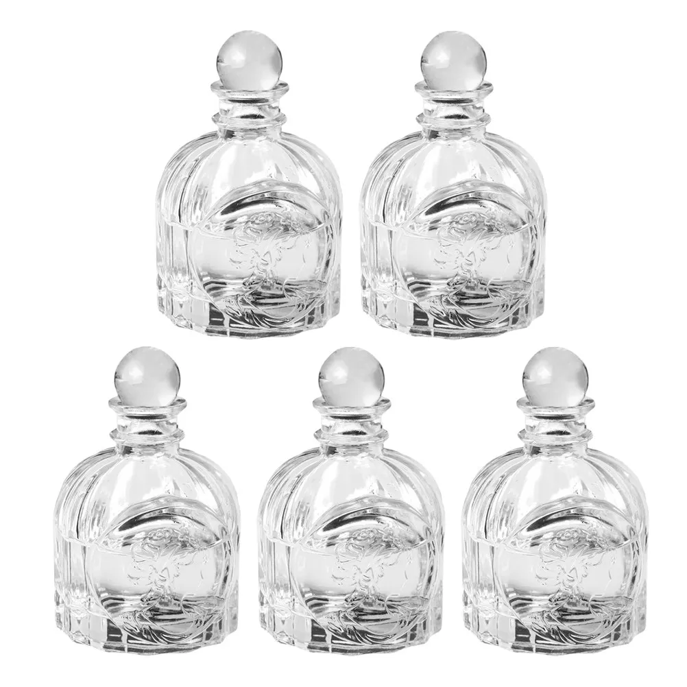 5sets-fragrance-bottles-transparent-french-style-perfume-diffuser-bottles-for-home-car-aromatherapy-glass-storage-containers