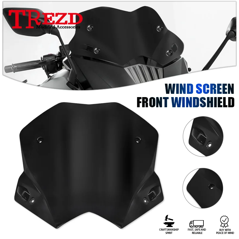 

Motorcycle Accessories For TMAX530 T-MAX 530 2012-2016 2015 ABS Windshield Windscreen Deflector Visor Fairing Protector tmax530