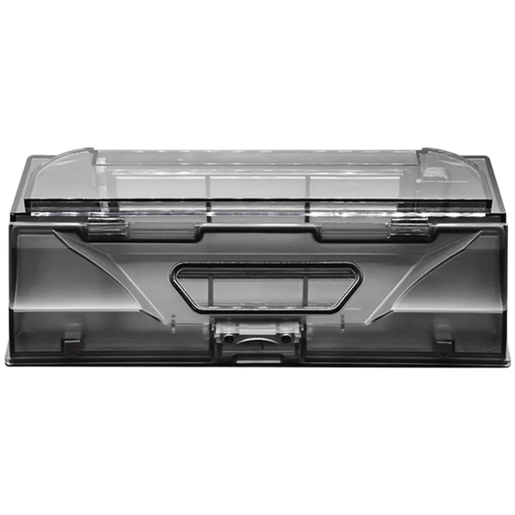 Vacuum Mop Cleaner Dust Bin Replacement for For roborock 1T For xiaomi ABS Dust Box 94 x 215 mm Black Transparent