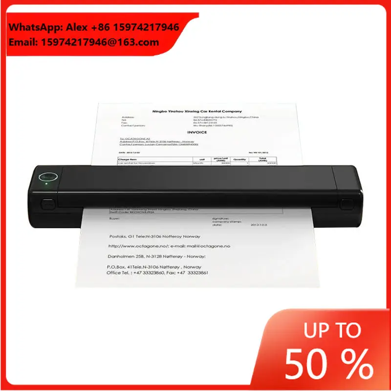 2023 New Wireless Inkless Thermal Portable Printer Phomemo Mini A4