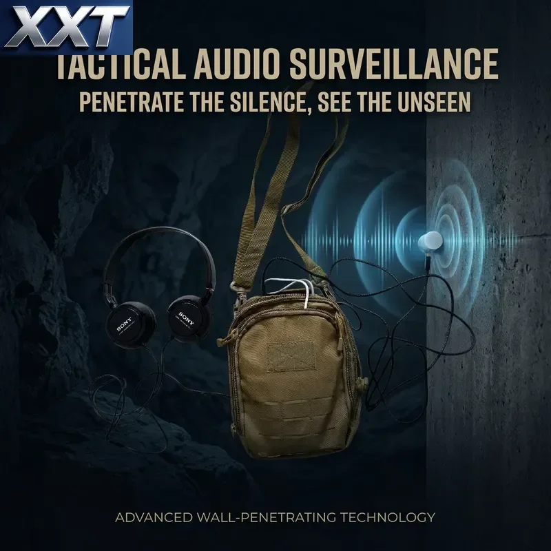 XXT Acoustic Life VKLD-2 High-Sensitivity Seismic Wall Microphone for Disaster Search Rescue and Pipe Leak Detection