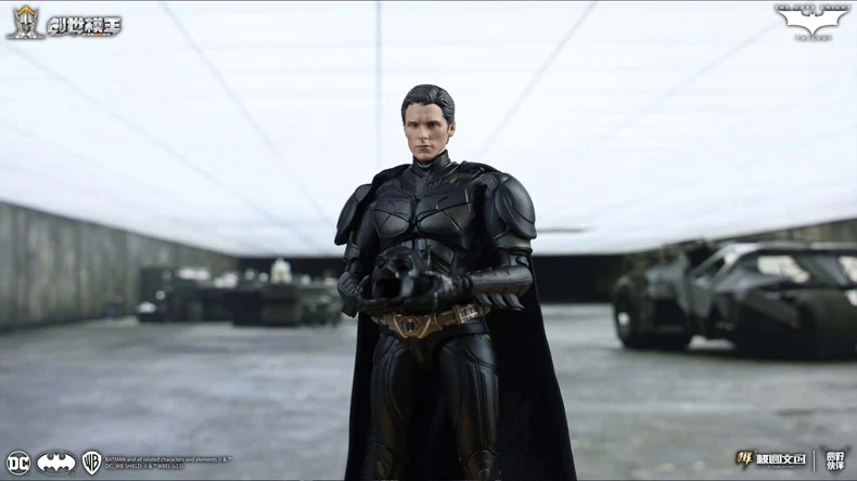 Original MODOKING DC Justice League The Dark Knight Batman BATPOD Actionfigur SDARK KNIGHT TRILOGY Bruce Wayne Modell Spielzeug Geschenk – Detail 9