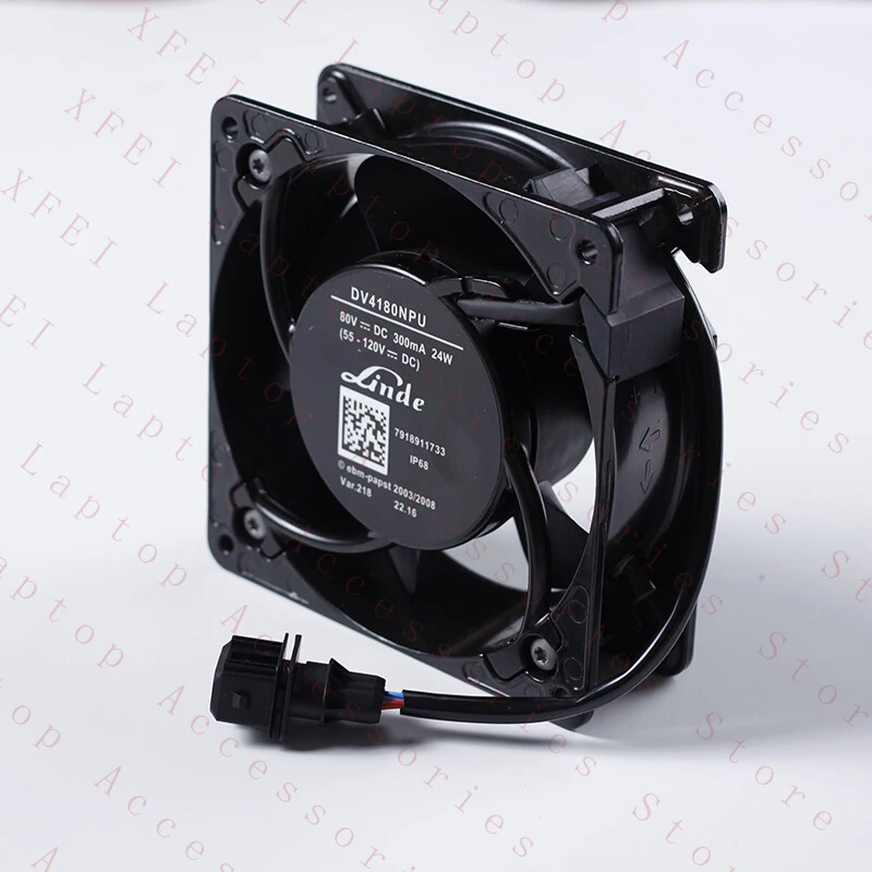D  1PC DV4180NPU Cooling Fan 80V 24W 300MA speed fan 4-wire New