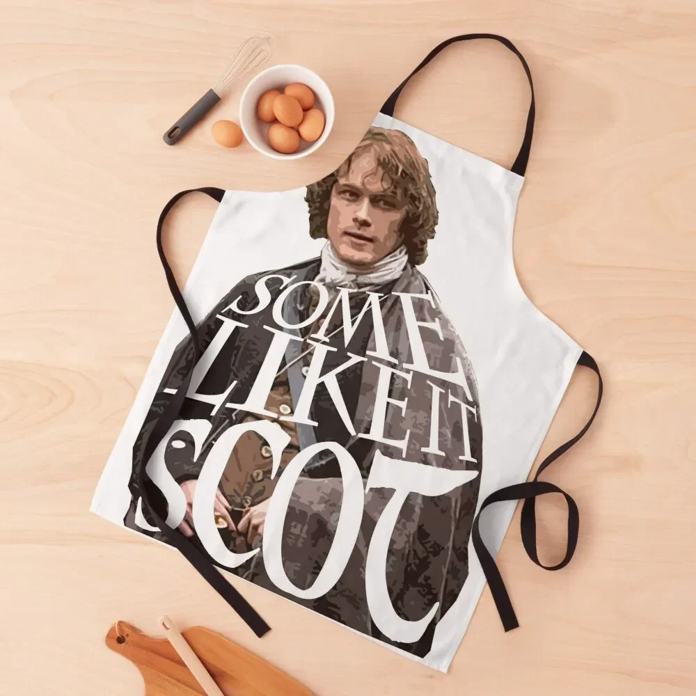 Some Like It Scot - Outlander Jamie Fraser Apron Men's Kitchen Novelties Kitchen And Home Apron