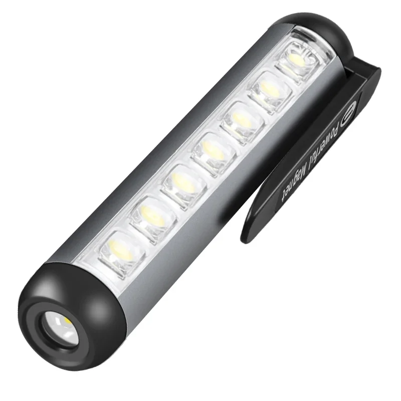 Powerful XPE COB Led Flashlight Type-c USB Rechargeable Lamp 14500 Battery Built-in Light Camping Outdoor Lamp 300LM Lantern