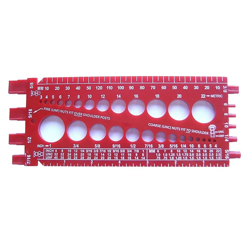 Screw, Nut Gauge Nut Bolt Thread Gauge