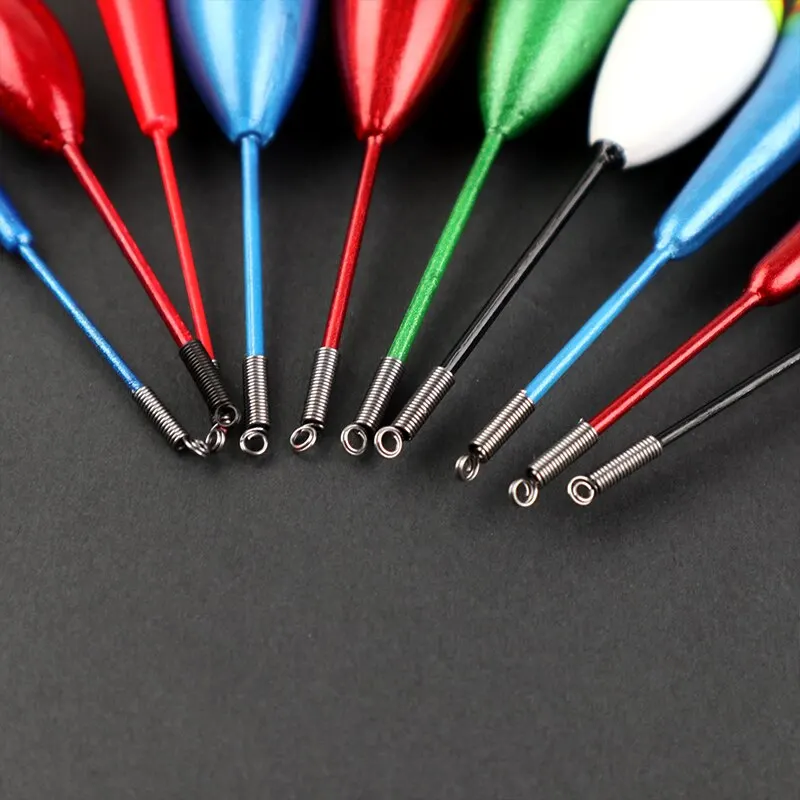 10PCS Fishing Floats Set Buoy Bobber Fishing Light Stick Floats Fluctuate Mix Size Color Float Buoy For Fishing Accessories image 4