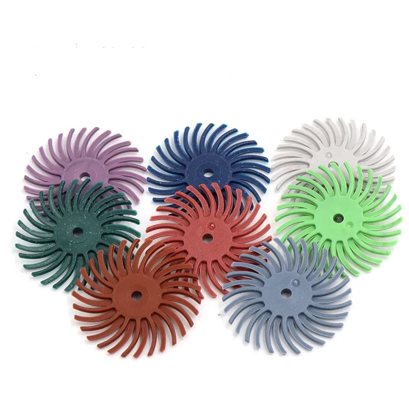 1Inch Radial Bristle Disc Kit Abrasive Brush 1/8\