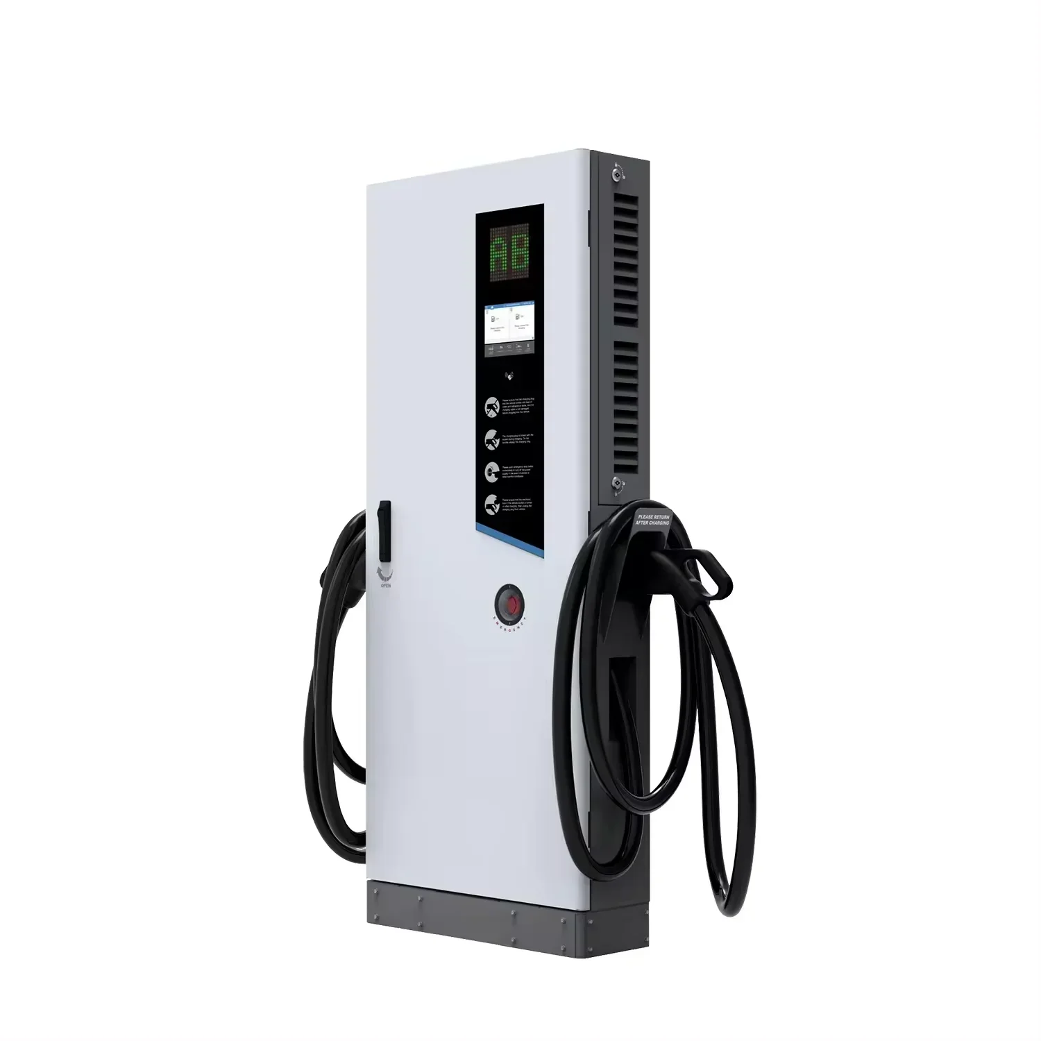 High Performance 180kw Dc Fast Charging Pile Ev Charging Station For Commercial Use