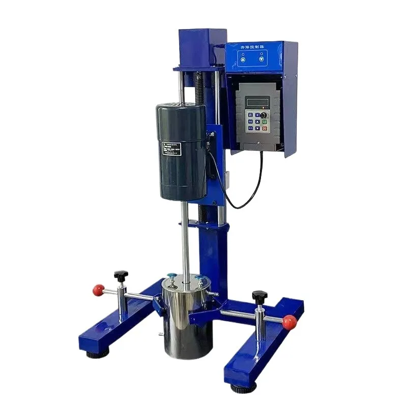 Mixing laboratory electric mixer frequency controller y