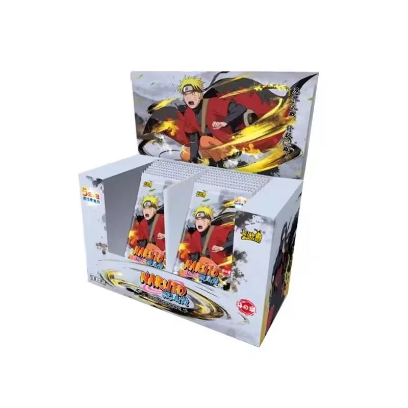 Hot Anime Naruto Gioco di carte Battle Chapter Serie 2 Carte da collezione Heritage Giochi premium Carte anime Regalo squisito Giocattoli Ninja