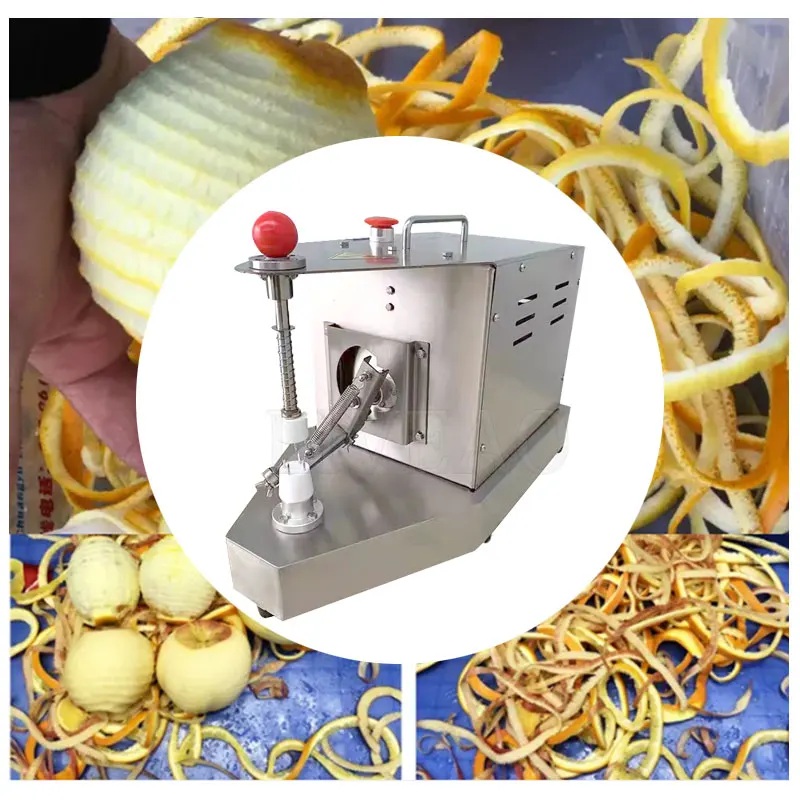 

Stainless Steel Fruit Removing Skin Persimmon Peeling Machine Automatic Orange Lemon Peeler