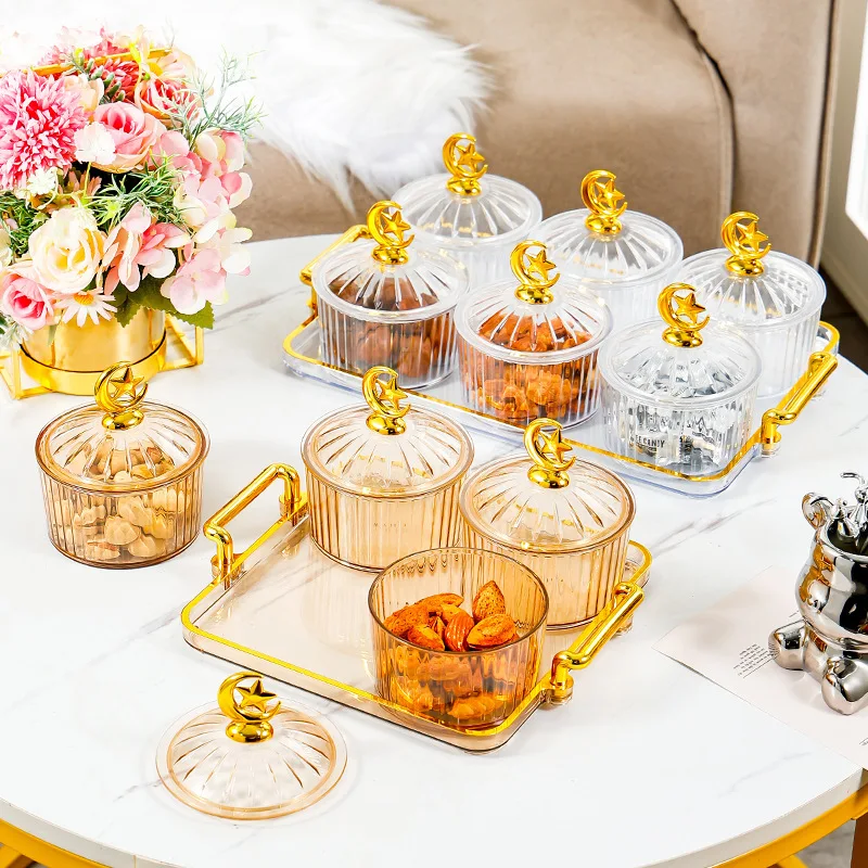 

High-Grade Divided Snack Plate for Candy Snacks New Design for Home Living Room Coffee Table​