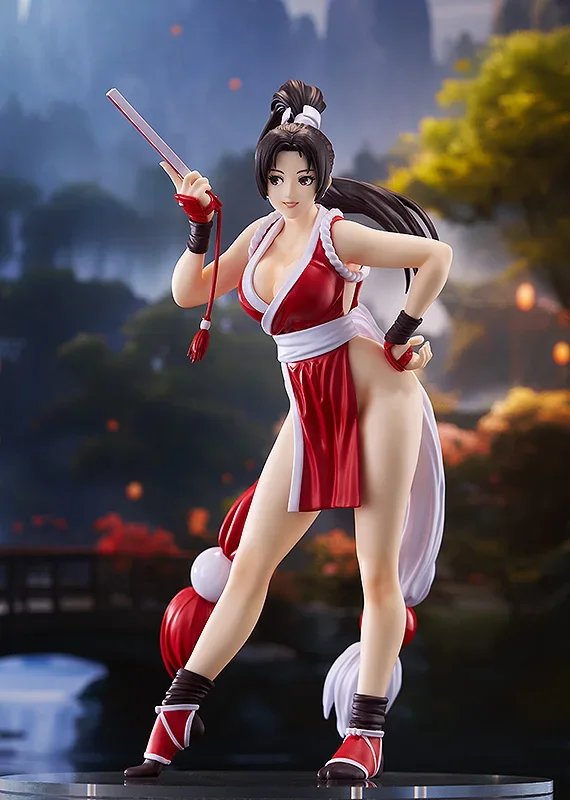 In Stock GSC Pop Up Parade The King of Fighters '97 Mai Shiranui Anime 17CM PVC Action Figure Model Collectible Toys Gift