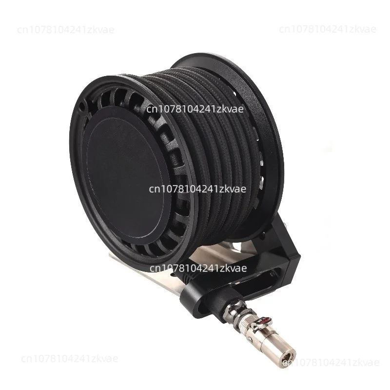 All-Terrain with Auto Retract Air Pump Hose Reel Pump Tube Storage Artifact for Off-road Pump Inflation Tube
