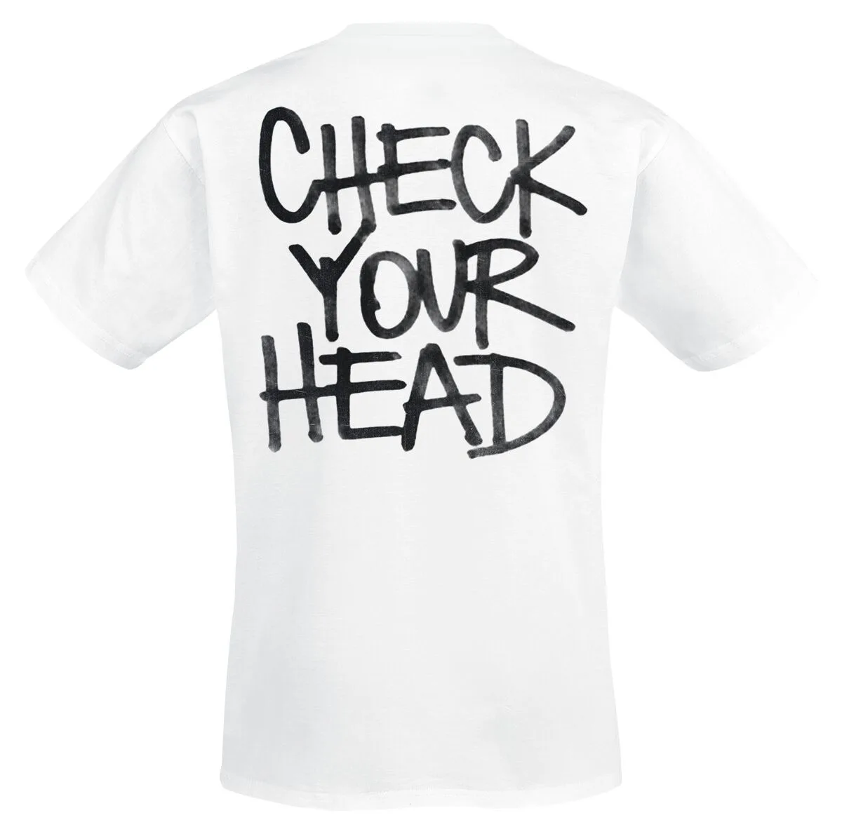 Unisex Cotton T-shirt Beastie Boys Check Your Head Retro Hip Hop Band Graphic Tee Casual Streetwear