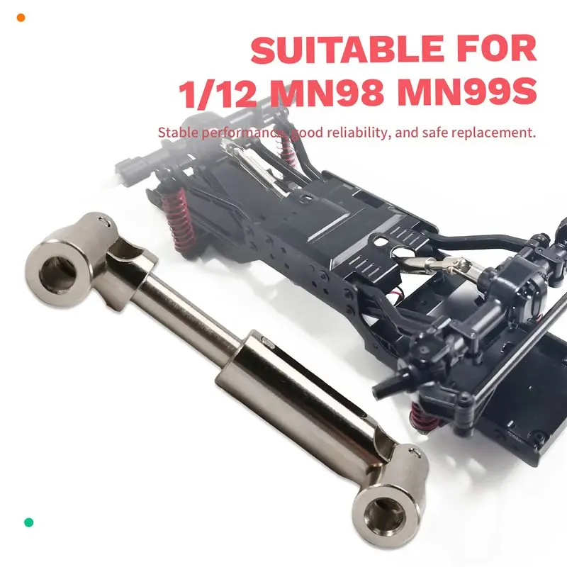 Excellent-RC Car Upgrade Front And Rear Drive Shaft Kit For 1/12 MN98 MN99S RC Car Accessories
