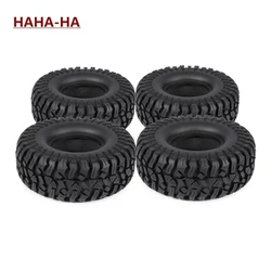 4PCS 114MM 1.9 Rubber Rock Tyres for 1/10 RC Car Crawler Axial SCX10 TRX4 Capra D90 Redcat Gen8 YIKONG WRAITH RR10