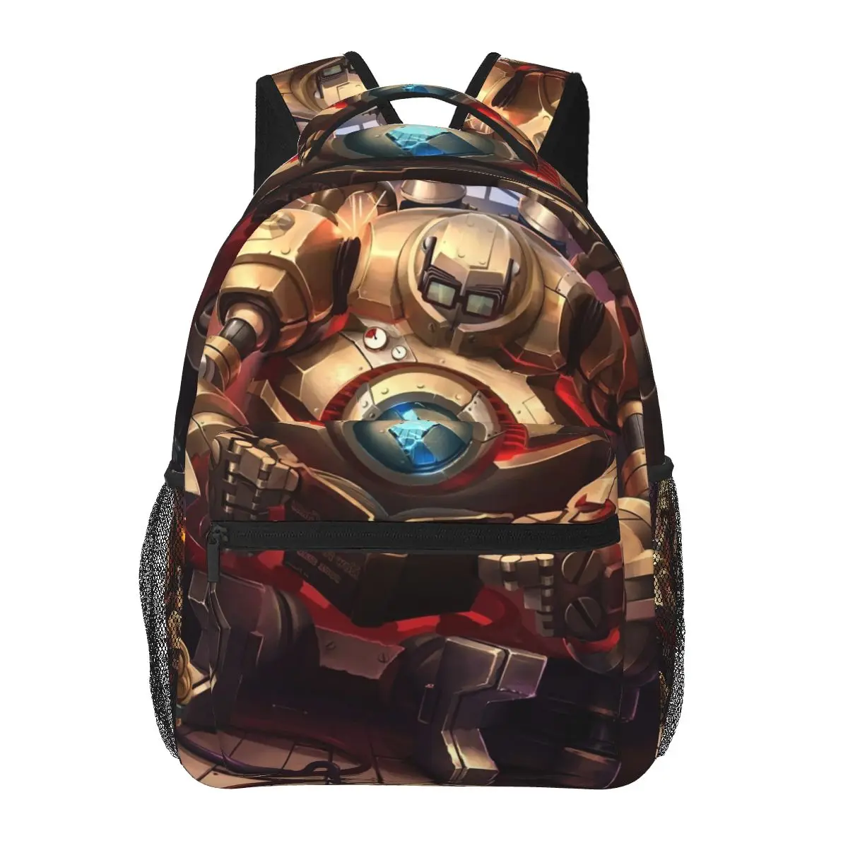 

League Of Legends Blitzcrank Backpack for Girls Boys Travel RucksackBackpacks for Teenage school bag