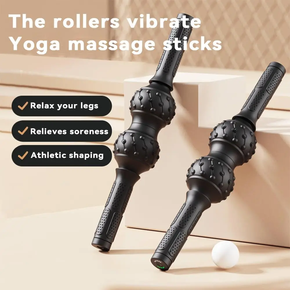 Handheld Roller Massager, Deep Muscle Impact Relaxation Gun Neck And Back Massage Tool Suitable For Relieving Muscle Soreness