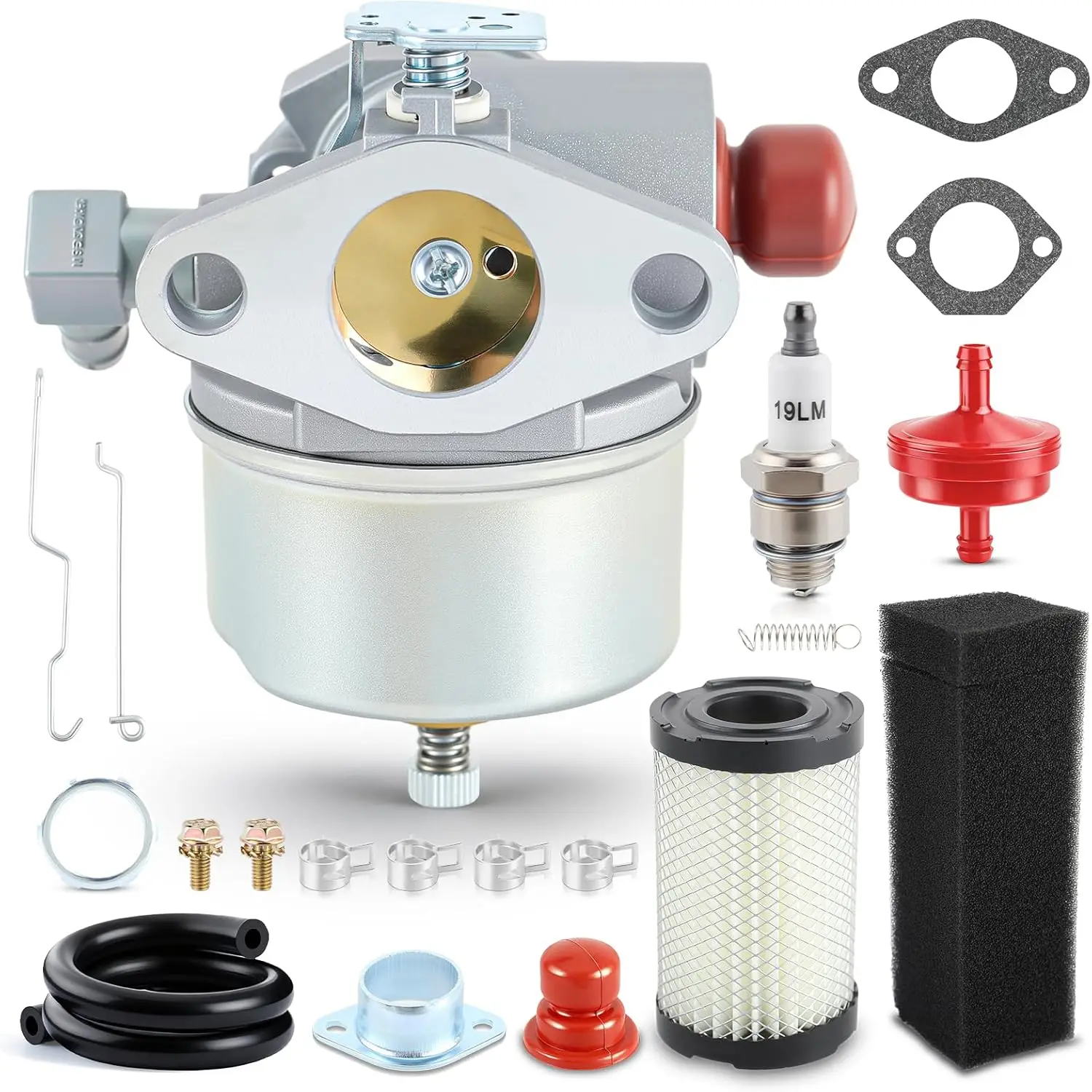 632795A Carburetor for Tecumseh 632046A 632078A 632099 TVS90 TVS105 TVS115 TVS120 TVS75 TVS100 ECV100 Engine Craftsman 4.5HP 5HP