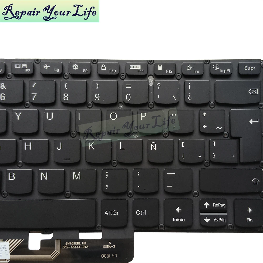US SP LA Backlight Keyboard For Lenovo IdeaPad Yoga Slim 9 14ITL 9-14ITL05 82D2 82D1 PR4UXB-USA SN20Y70470 Notebook PC Backlit