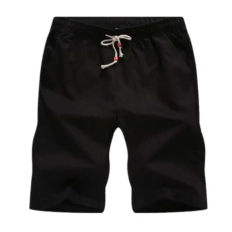 

Модные брюки с эластичной талией, прямого кроя, больших размеров, из хлопково-льняной смеси, для молодежи, на все сезоны, повседневные.