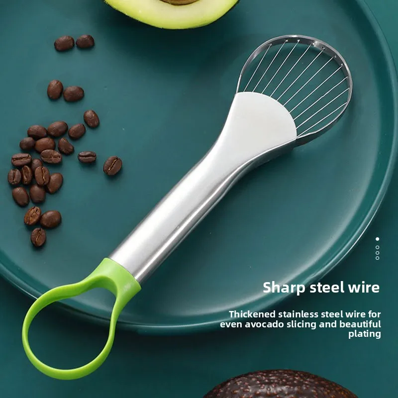 Fruit, avocado cut stainless steel cutter special avocado pitting dragon fruit slicing and peeling tool