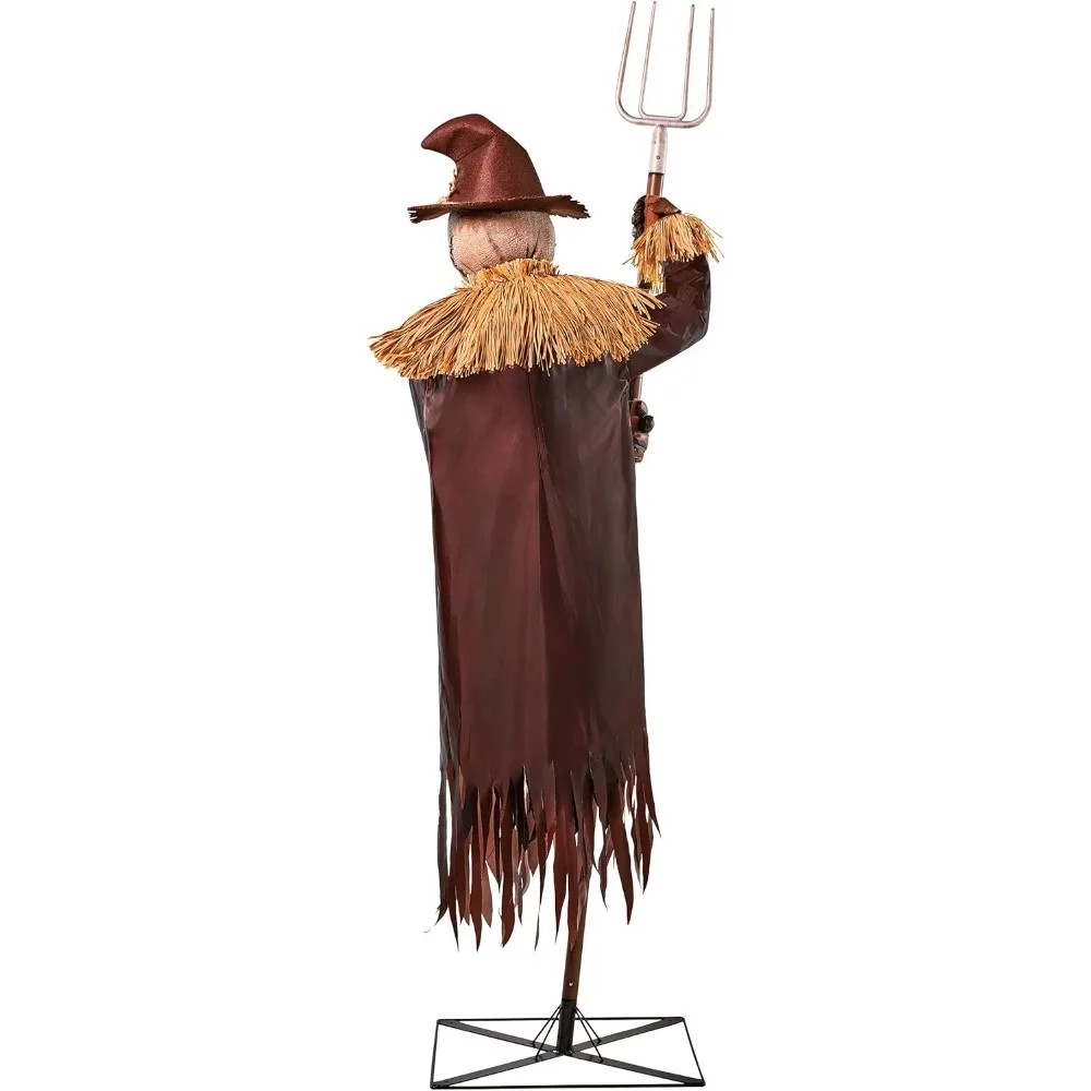 Halloween Outdoor Horror Costume, 7.9FT Scarecrow Decoration | Animation |, Halloween Outdoor Horror Decoration