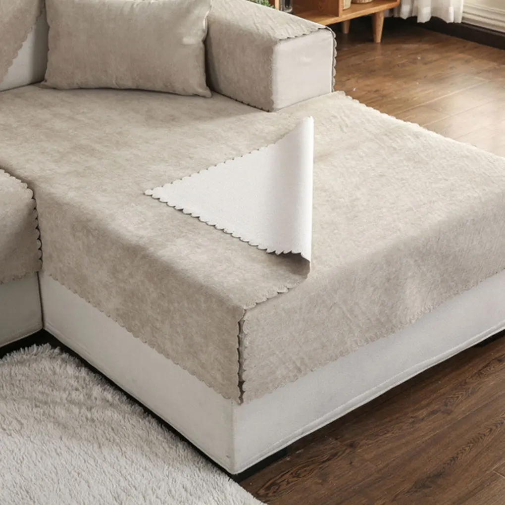 Couch Covers Wide Application Made With Polyester Fiber Easy To Clean Waterproof Sofa Cover