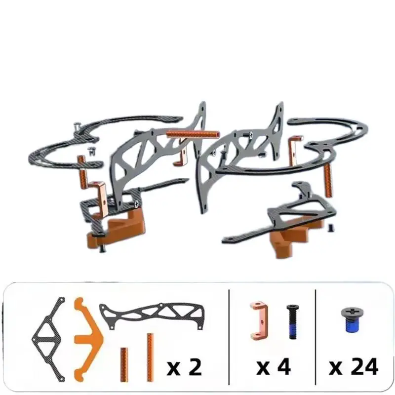 

4 Style For DJI Neo All Carbon Fiber Armored Anti Collision Accessories For DJI Neo Drone Accessories