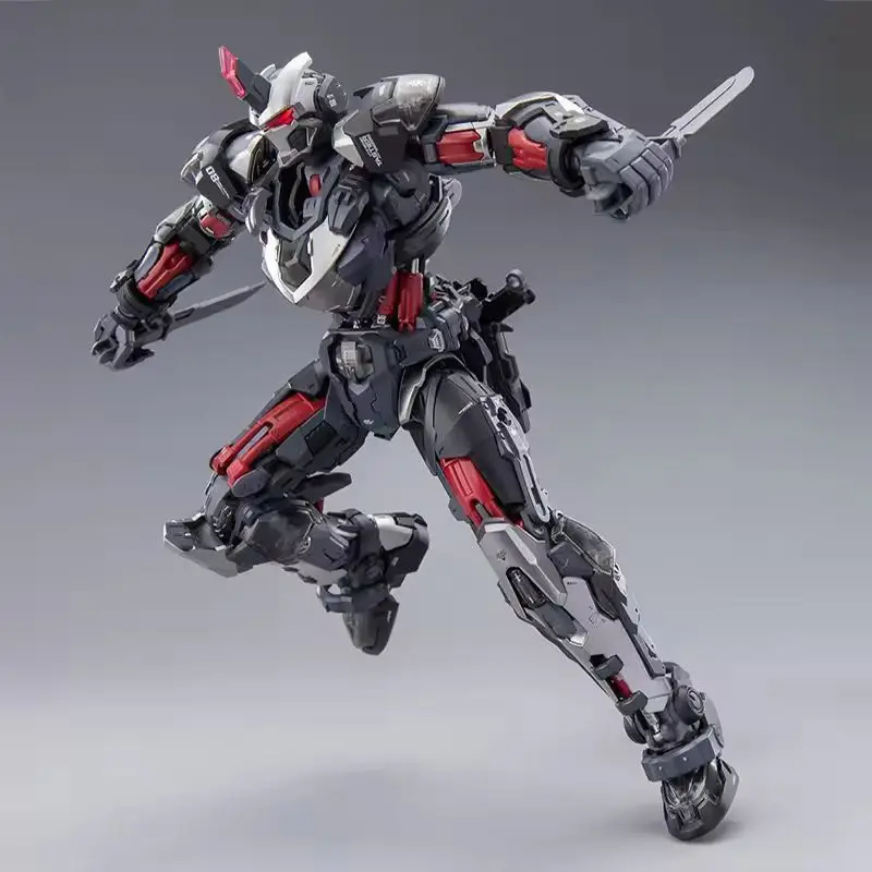 He Mo Xian Nbd-009 1/100 Lone Shadow Assembly Action Figure With Led Robot Plastic Model Pvc Statue Collectible Toy Gift