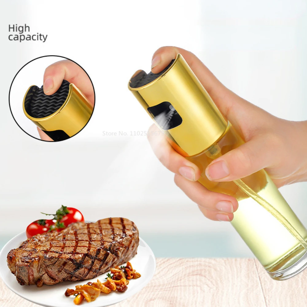 

Oil Bottle Kitchen Oil Spray Bottle Cooking Barbecue Spray Bottles for BBQ Tools Oil Dispenser Barbecue Glass Seasoning Bottle