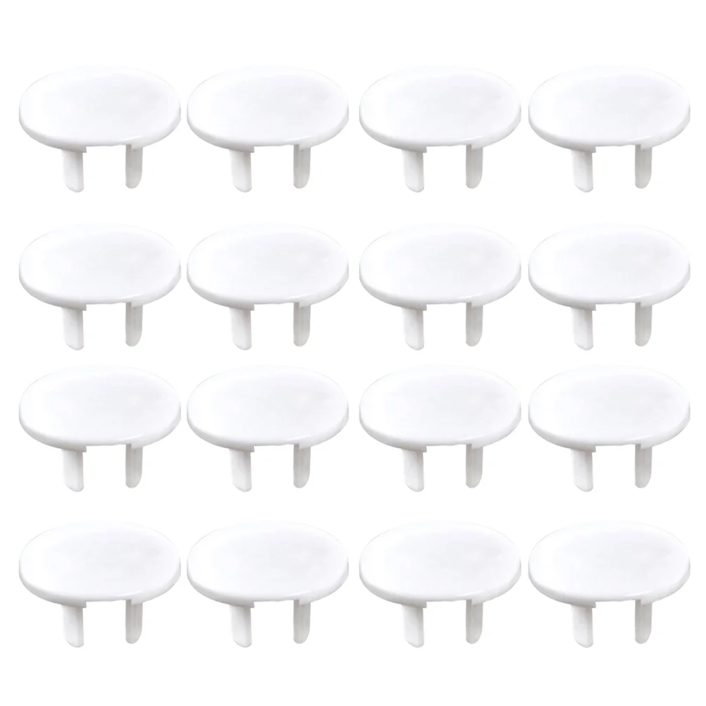 38 PCS Power Supply Child Plug Socket Covers Toddler Unused Plugs Infant Electrical Safety