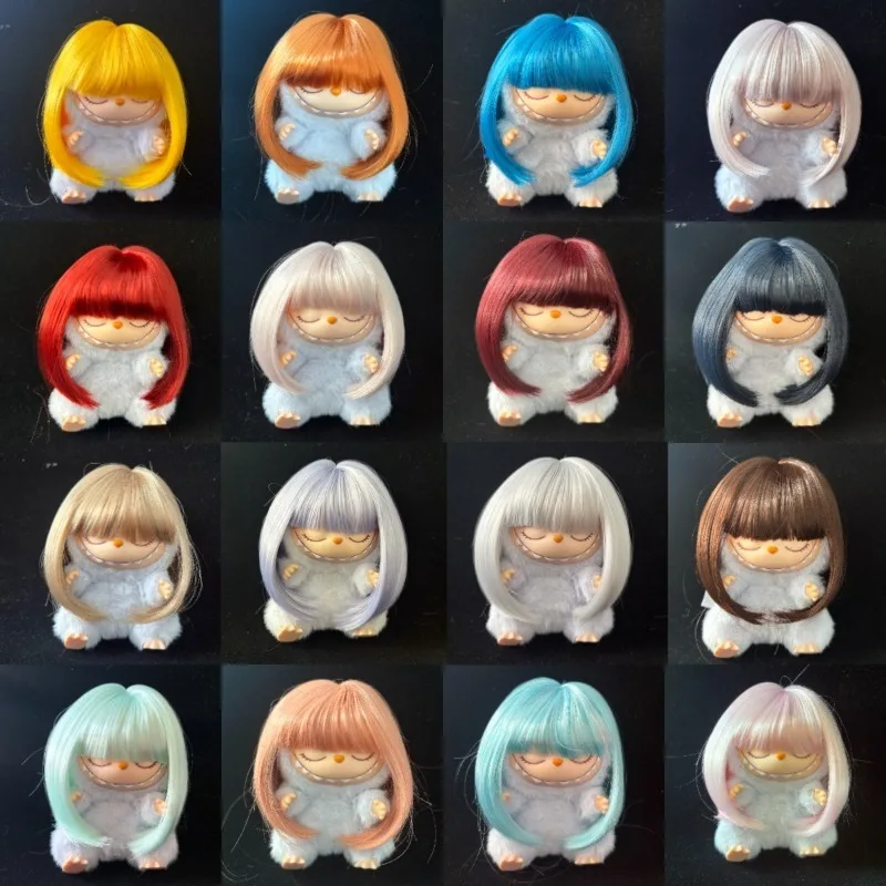 Big Head Doll Change Clothes Short Style Hair Cute 2D Doll DIY Decoration 1/3 Bob Haircut Wig BJD Doll Dress Up Prop Accessories