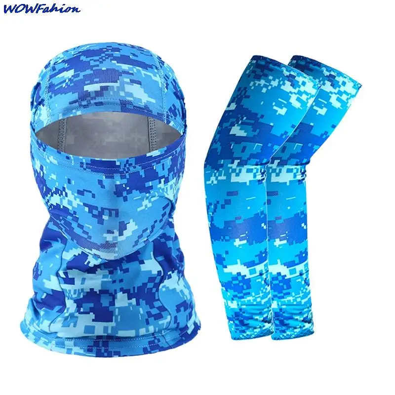 Summer Half Face Mask Fishing Scarves Glove Arm Sleeve Windproof Face Mask Neck Cover Gaiter for Sport Cycling Hiking Fishing